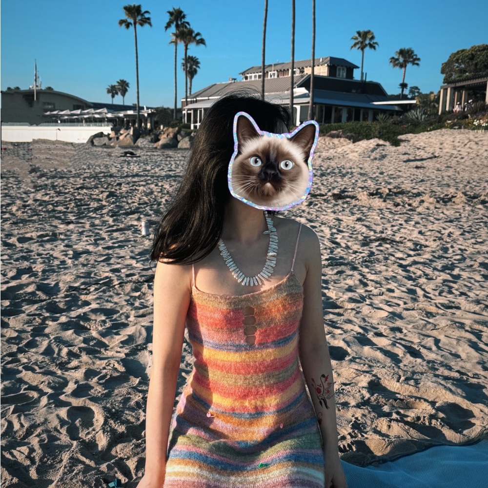 Multicolor Striped Maxi Dress